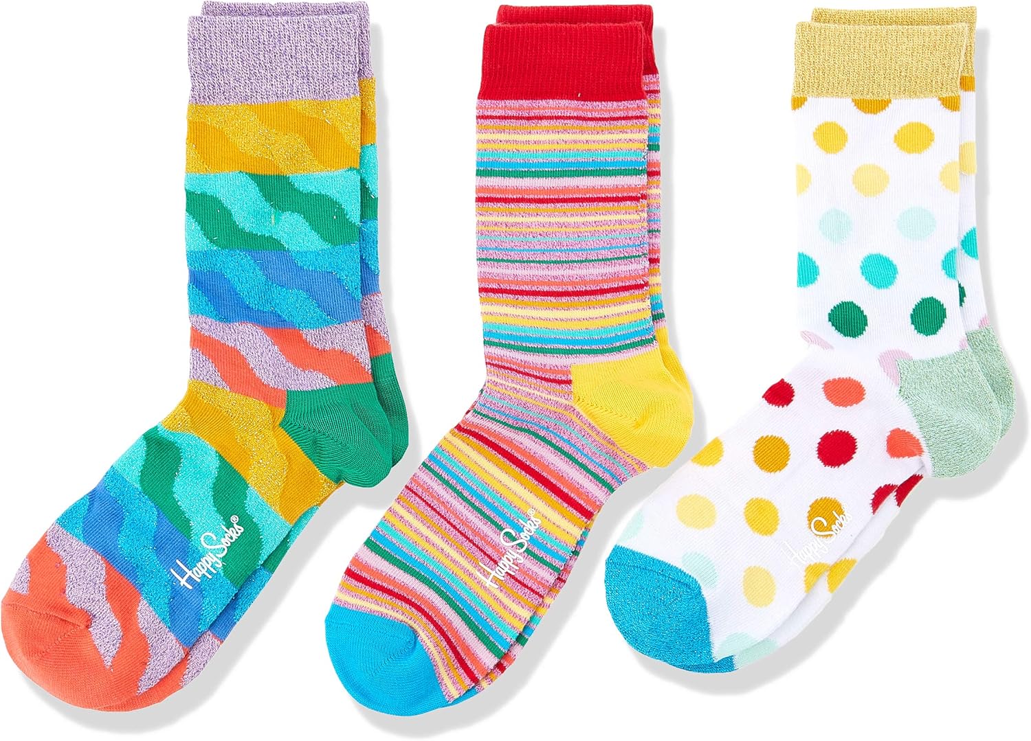 Happy Socks Baby Kids Pride Gift Box Socks (Pack of 3) Amazon.co.uk