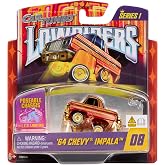 CarTuned&trade; Lowrider Series 1-1964 Chevy Impala (Kandy Red)