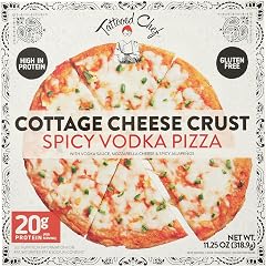 Tattooed Chef Spicy Vodka Cottage Cheese Crust Pizza, 11.25 OZ