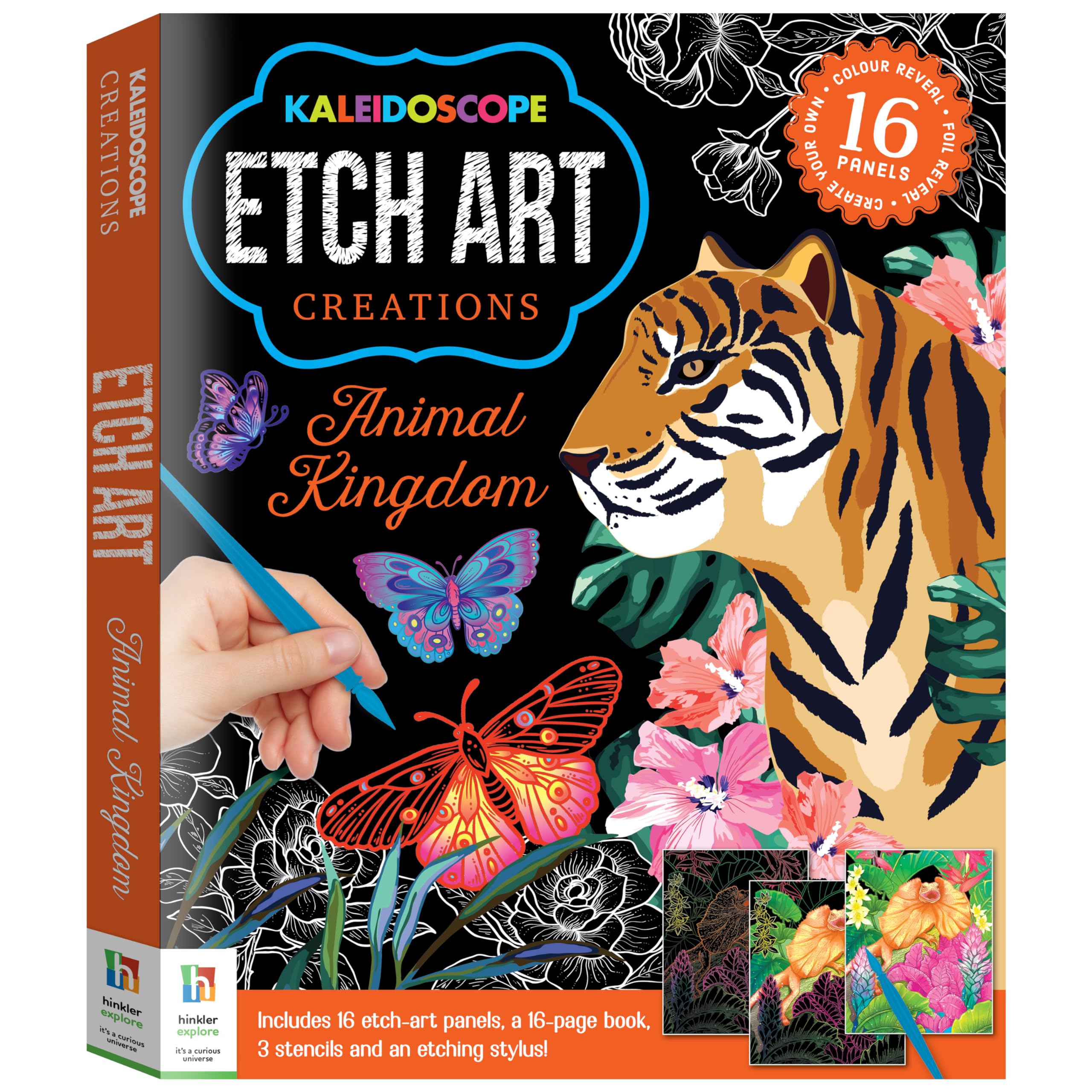 Kaleidoscope Etch Art Creations Animal Kingdom (Animals)