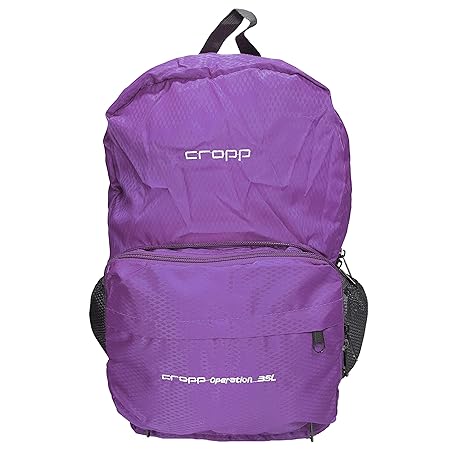 Cropp Exclusive Haversack/Casual Backpack/School Bag, BAN-4-11, Color - Purple