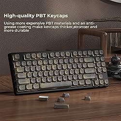 OHY MOA Profile Keycaps, XVX Wood Keycaps PBT