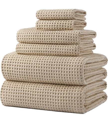 blomus caro バスタオル ワッフル ２枚 € 110程 Amazon.com: blomus Caro Waffle Weave Cotton Hand Towel XL 20 x 40