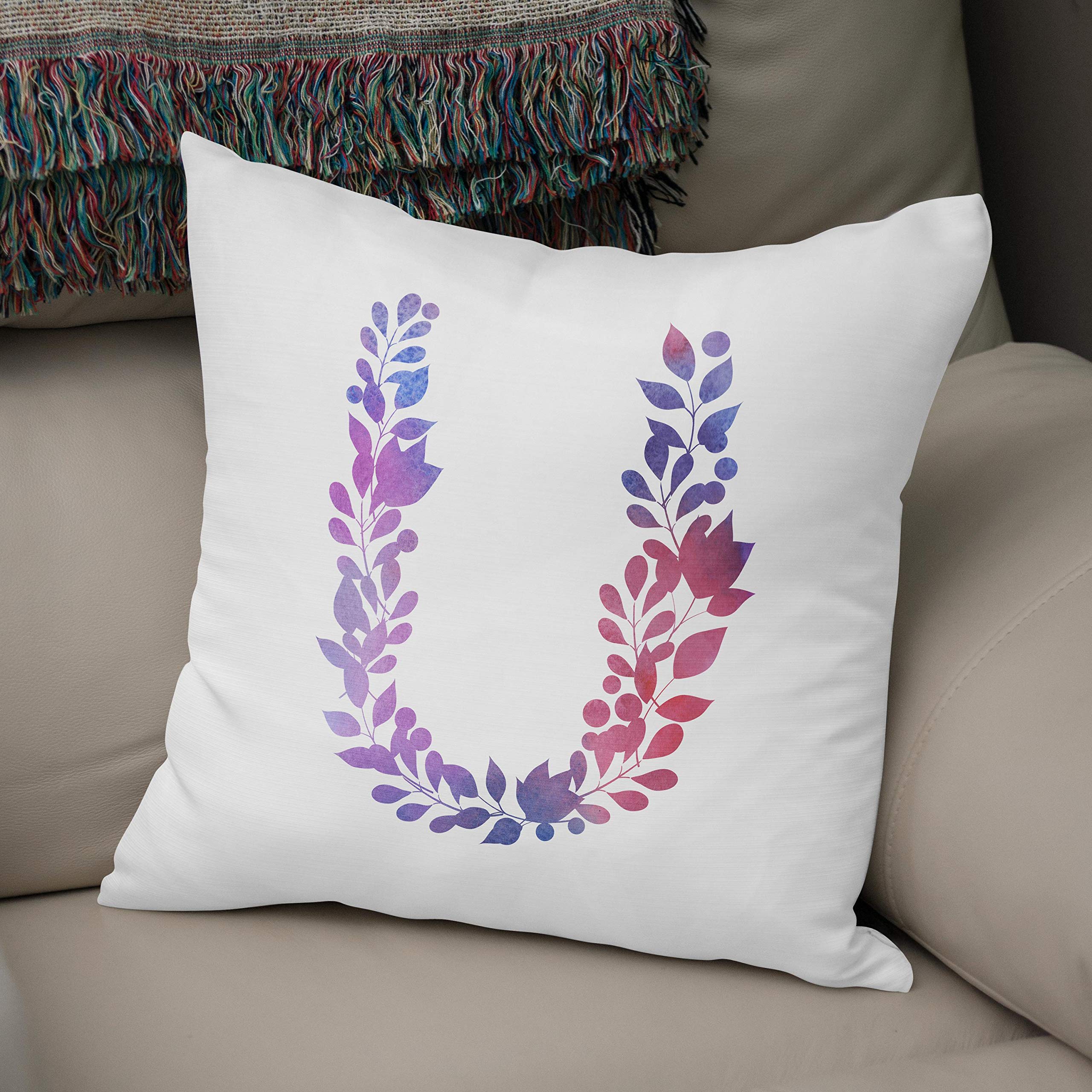 Bonamaison, Decorative Cushion Cover - 50% Cotton 50% Polyester - 43x43cm - Designed and Manufactured in Turkey
