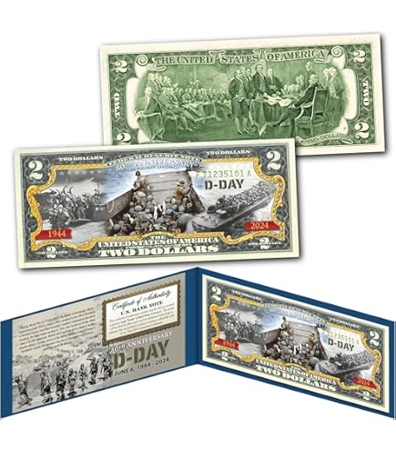U.S.刻印オリーブドラブポーチ2個セット1944 Amazon.com: WWII D-Day Normandy Invasion 80th Anniversary 1944