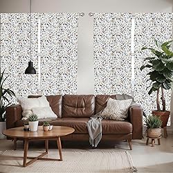 Ambesonne Science Window Curtains Pack of