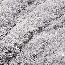 Lush Decor Emma Faux Fur Soft Fluffy Oversized