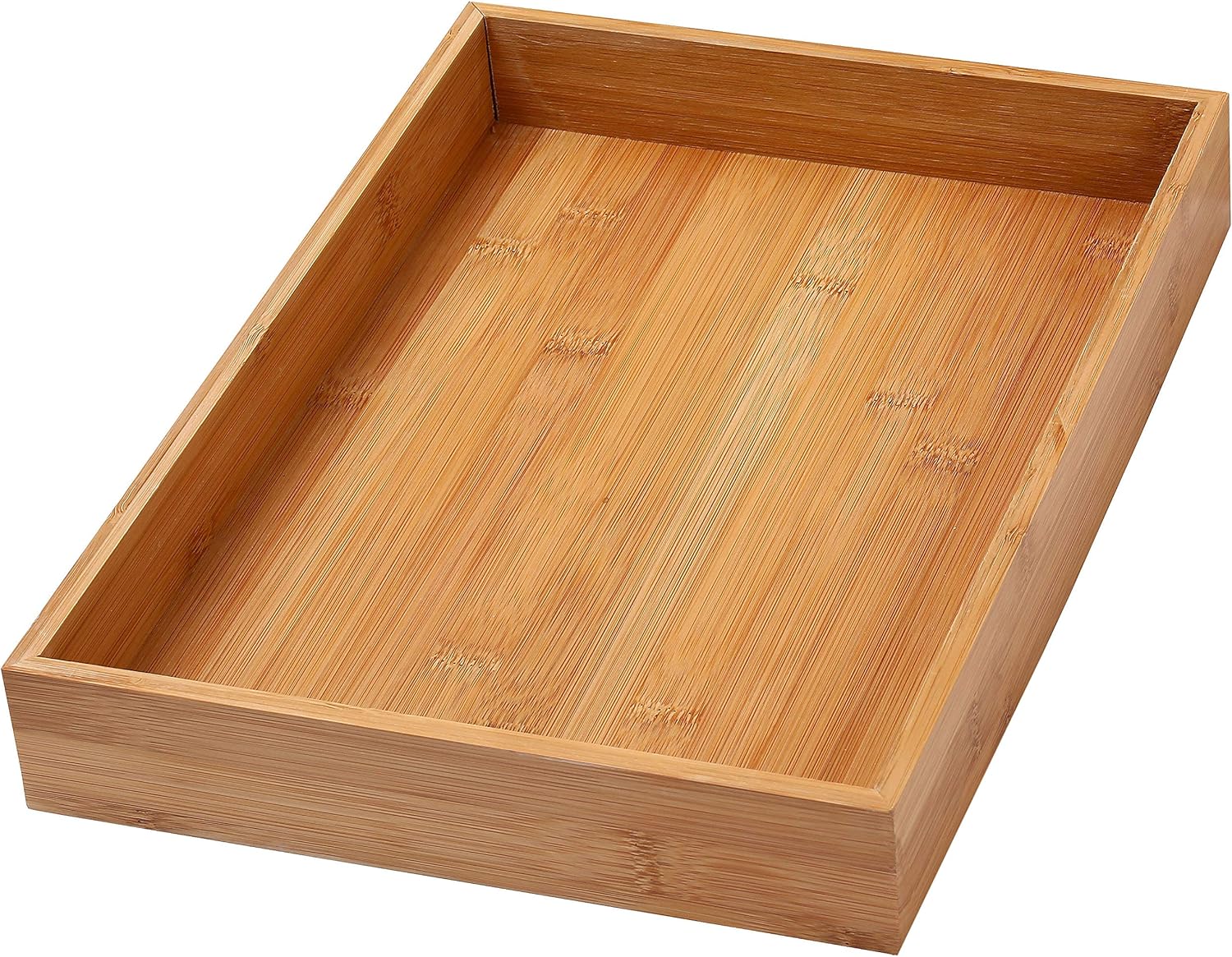Best 2 Drawer Bamboo Wood Desk Organizer