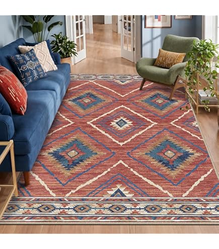 Amazon.com: ARTSHOWING Mexican Serape Area Rug, 2' x 3' Large