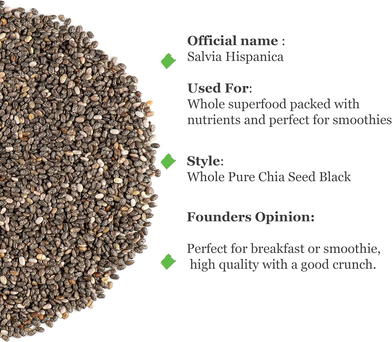 Semillas De Chia Organica Ecologica 200g: Amazon.es: Alimentación ...