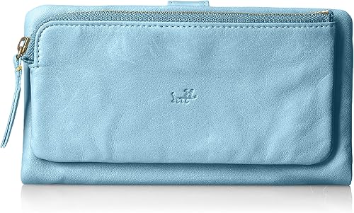Amazon カンペール Soft Leather 財布 598 レディース サックスブルー 財布 Amazon カンペール Soft Leather 財布 598 レディース サックスブルー 財布