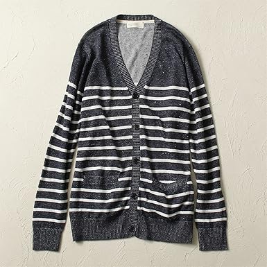 Amazon Co Jp Back Number バックナンバー ボーダーカーディガン メンズ 服 ファッション小物