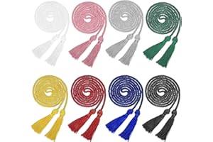 ELTNEGSA 8 Pieces Graduation Honor Cords Graduation Tassel Honor Cord Graduation Cords Bulk Honor Cords for Graduation Students