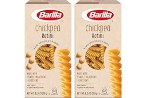Barilla Chickpea Rotini (gluten-free pasta) 8.8 ounce (pack of 2)
