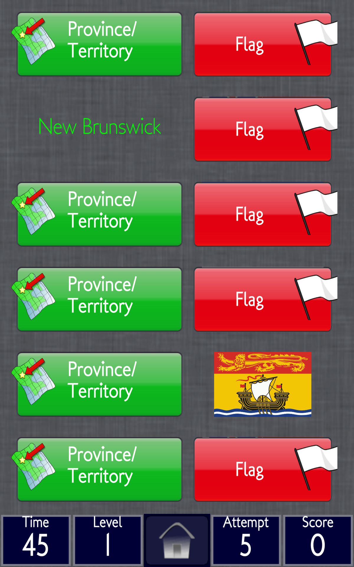 Canada Provinces Territories Geography Memory HD Apps