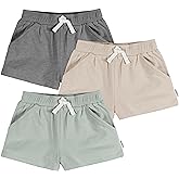 Gerber Baby-Girls 3-Pack Knit Shorts