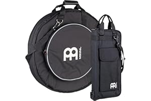 Meinl Cymbals Professional Drumstick and Cymbal Bag Combo Set — Musical Instrument Case for Drums and Percussion