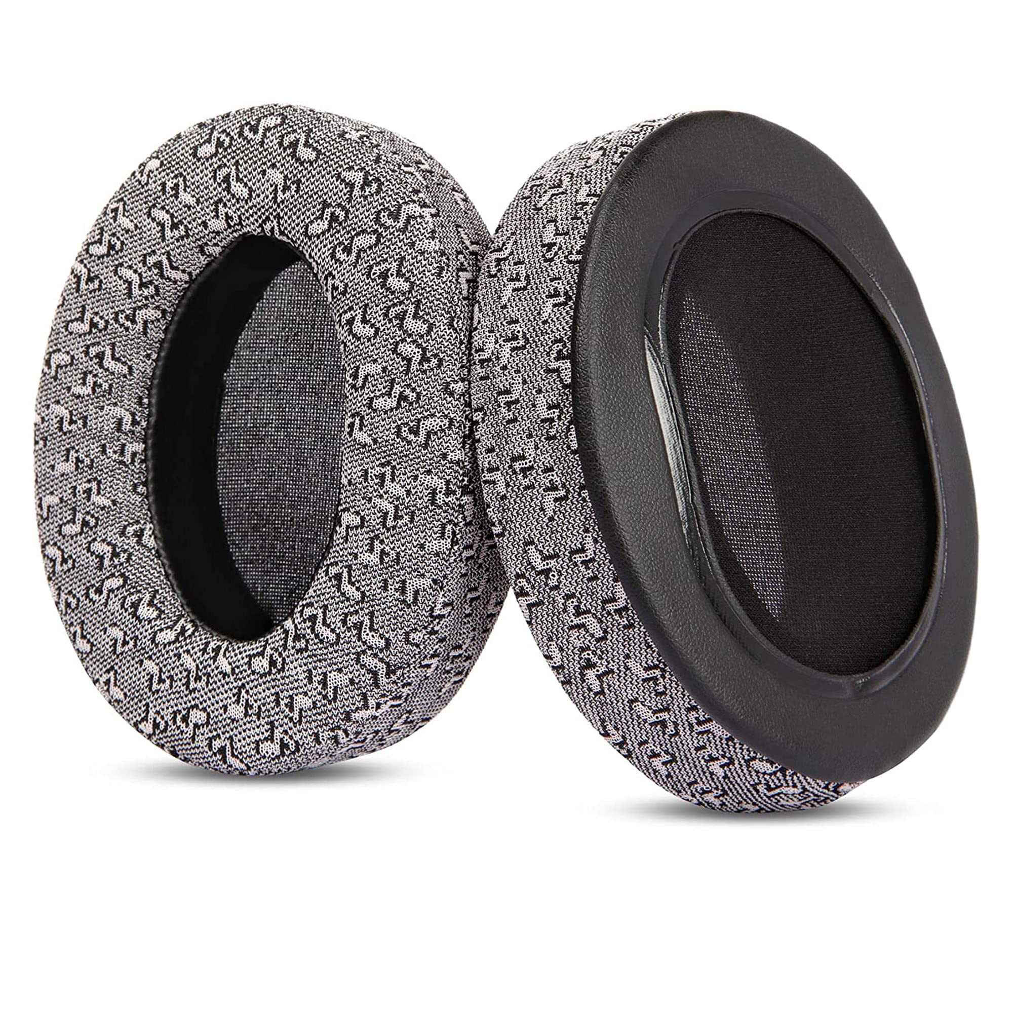 HTINDUSTRY Premium Earpads Cushions Replacement Compatible with Sony MDR 7506 MDR V6 Corsair HS50 HS60 HS70 Pro Gaming Headset Ear pads with Softer Protein Leather/Memory Foam