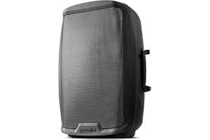 GEMINI SOUND Gemini 1500W Powered PA Speaker 12” – Active Stage Monitor Cabinet with XLR/Mic Inputs, EQ Control, Rugged & Portable for Small Venues, DJs & Performers (AS-2112P)