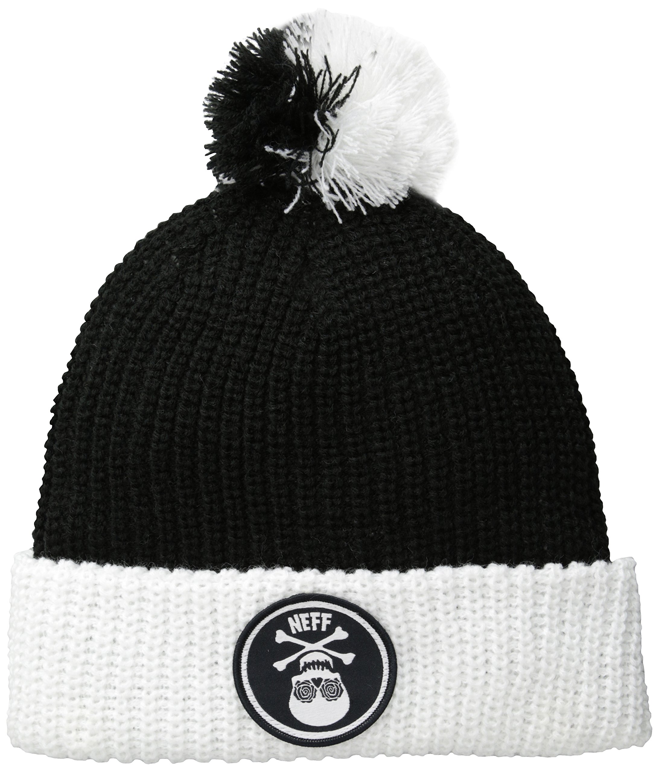 Neff Fresh Death Beanie Hat - Black/White, One Size
