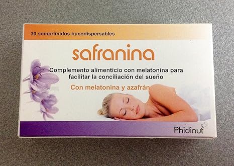 PHIDINUT - Safranina (Melatonina+Azafran)  Phidinut 30 Comprimidos