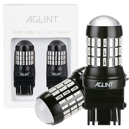 aglint 2pcs 4014 LED para luz de freno de coche bombilla 12 V 24 V 520