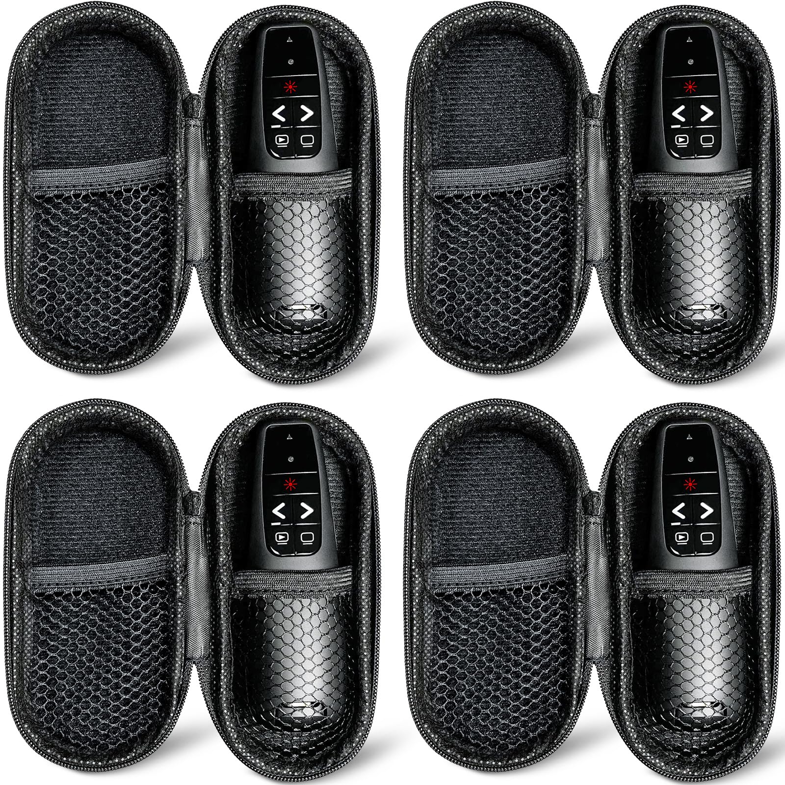 Photo 1 of ?4 Units? Presentation Clicker with 4 Cases Wireless Presenter Remote PowerPoint Pointer Slide Advancer for Mac Laptop PC Computer Keynote