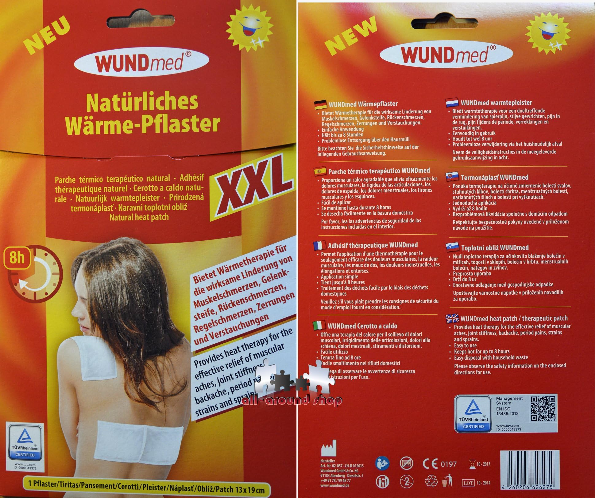 WundmedWarmte-pleister XXL