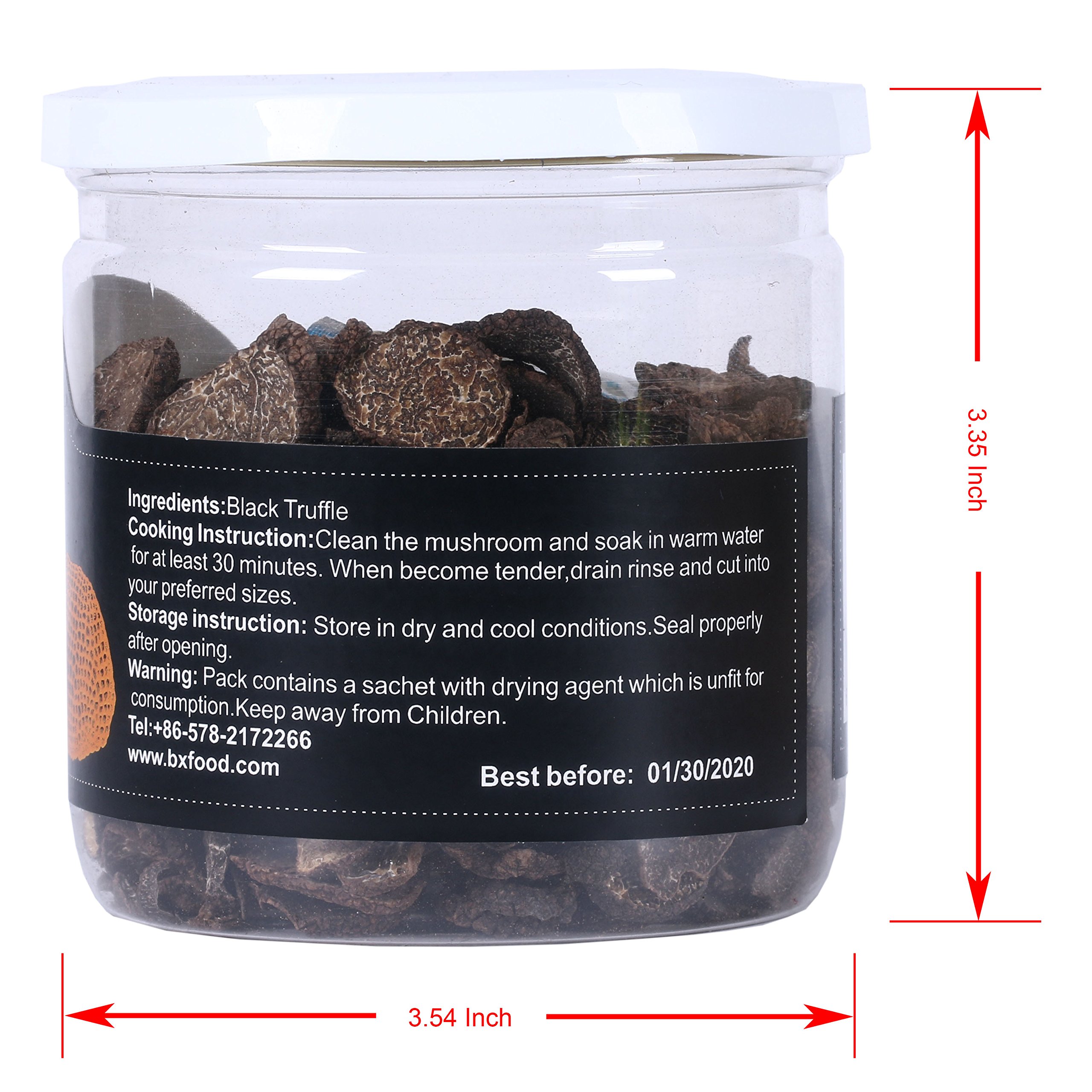 Vigorous Mountains Dried Premium Winter Black Truffle Mushrooms Slices 3 Ounce Buy Online in