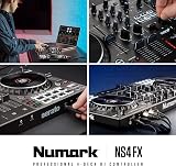 Numark NS4FX 4-Deck DJ Controller with 6-Inch Jog Wheels Serato Lite Included view 7