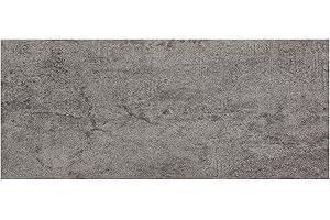 Palisade Interlocking Vinyl Waterproof Wall/Backsplash Tiles for Kitchen or Bathroom in Ashen Slate (4.5x11 in. Sample)