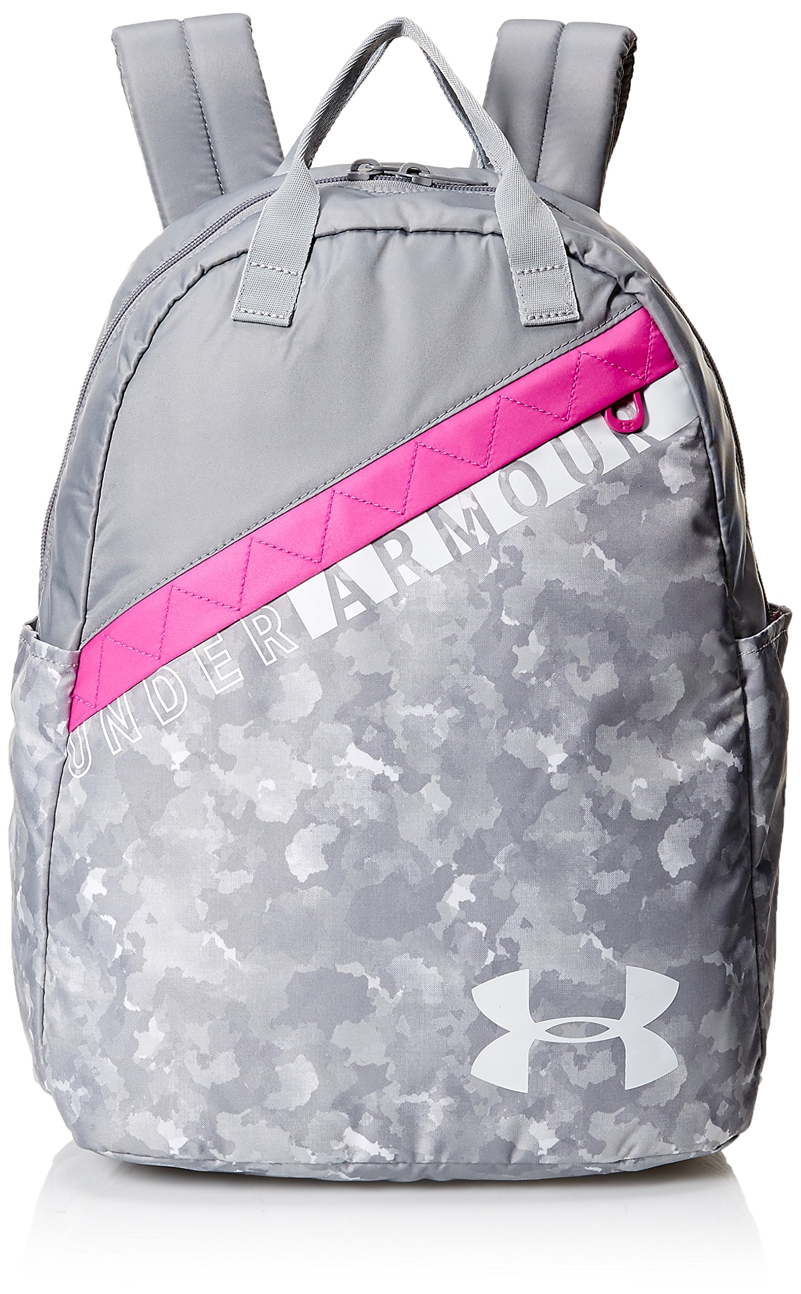 Sport Under Armour Girl Kid Backpack School Bag Hold Laptop 15" Gray