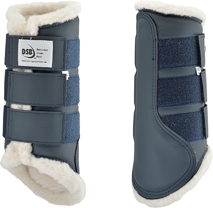 navy dressage boots