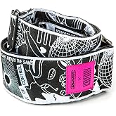 Dunlop I Love Dust Robot Heart Guitar Strap