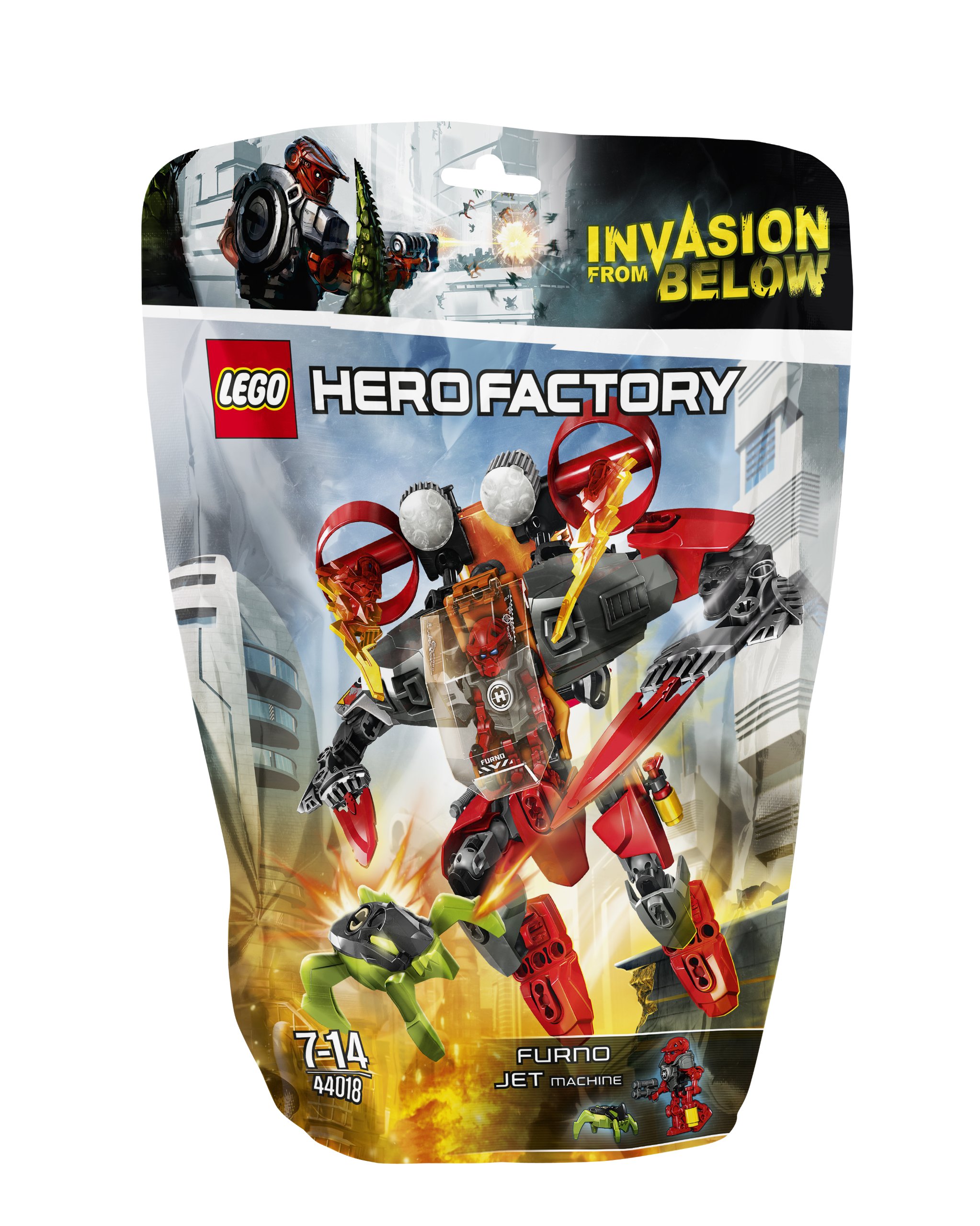 LEGO HERO Factory 44018 FURNO Jet Machine