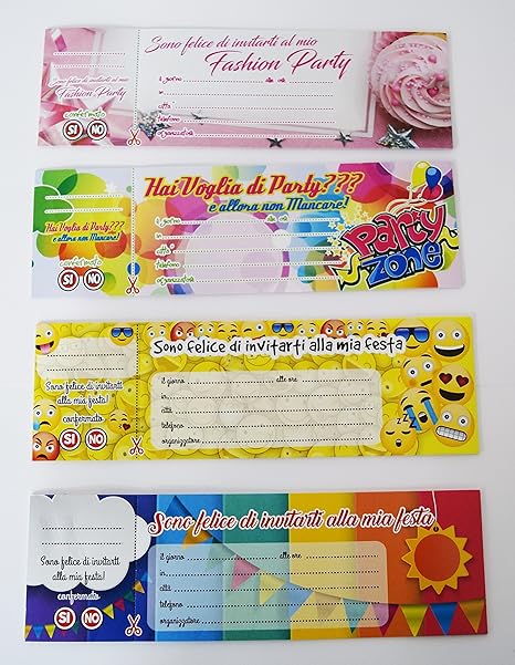Casa Arredamento E Bricolage 30 Pzi Invito Biglietti Per