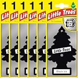 Little Trees Black Ice Car Air Freshener Six Pack MTZ04 view 2