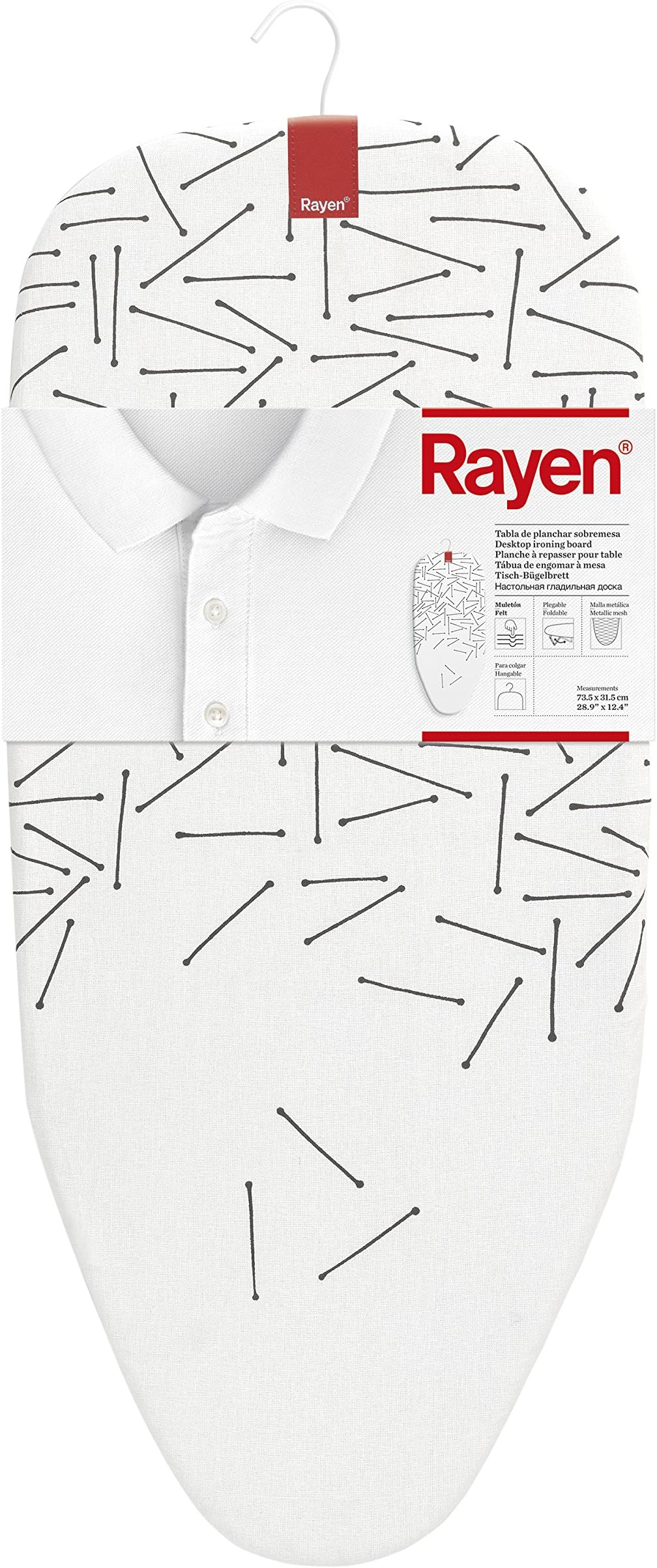 Rayen Desktop Iron Board, Desktop Iron Tableboard, 6036