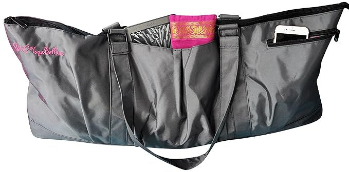 Yogisac® Tasche für Yogamatte, extragroße Sporttasche, umweltfreundlich, mit Mehreren Taschen und Reißverschlüssen, perfekt f