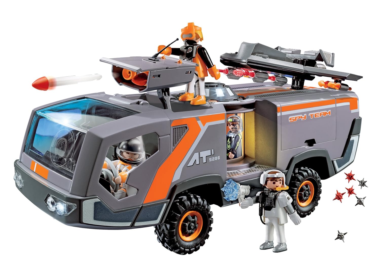 playmobil spy truck
