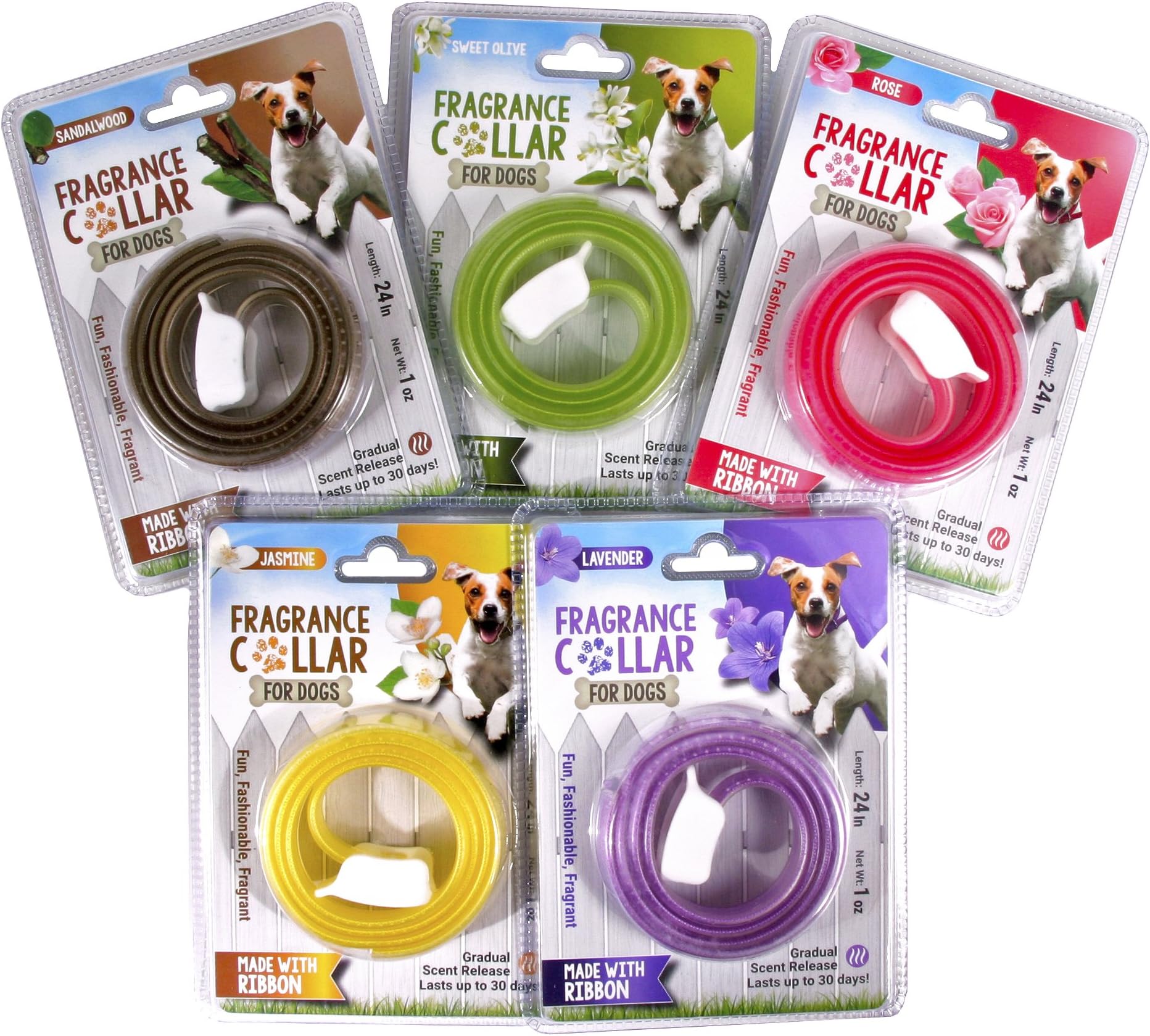 Mascot Pet New Scented Dog Collar with 30 Day Gradual Fragrance Release