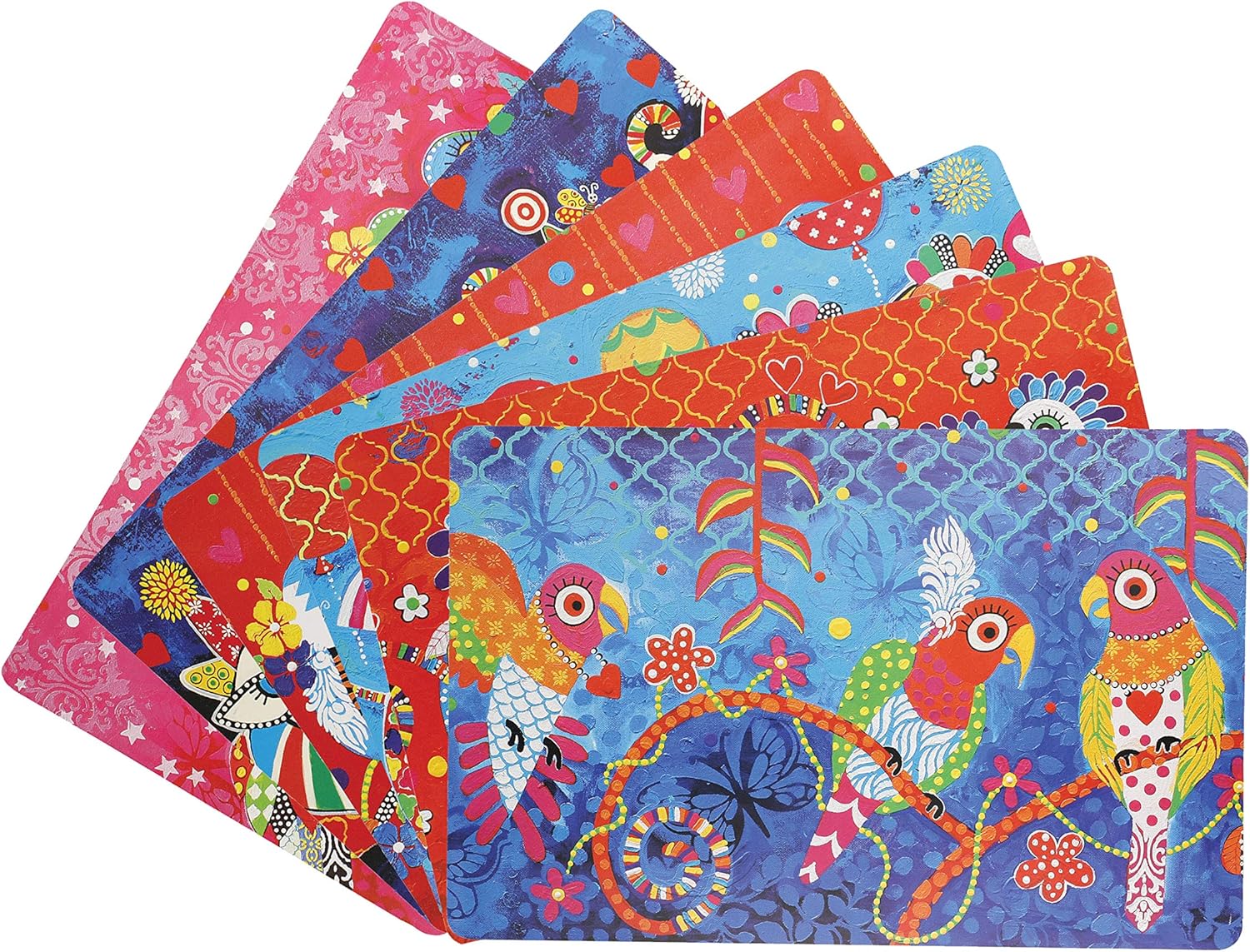 Maxwell & Williams Love Hearts Reversible Placemats with Assorted