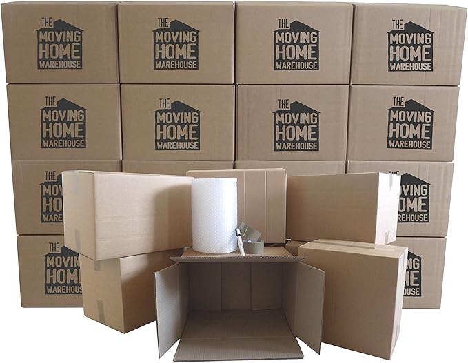 Large House moving removals kit (25 boxes) with extras Amazon.co.uk