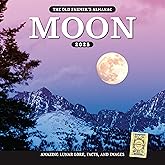 The 2025 Old Farmer's Almanac Moon Wall Calendar