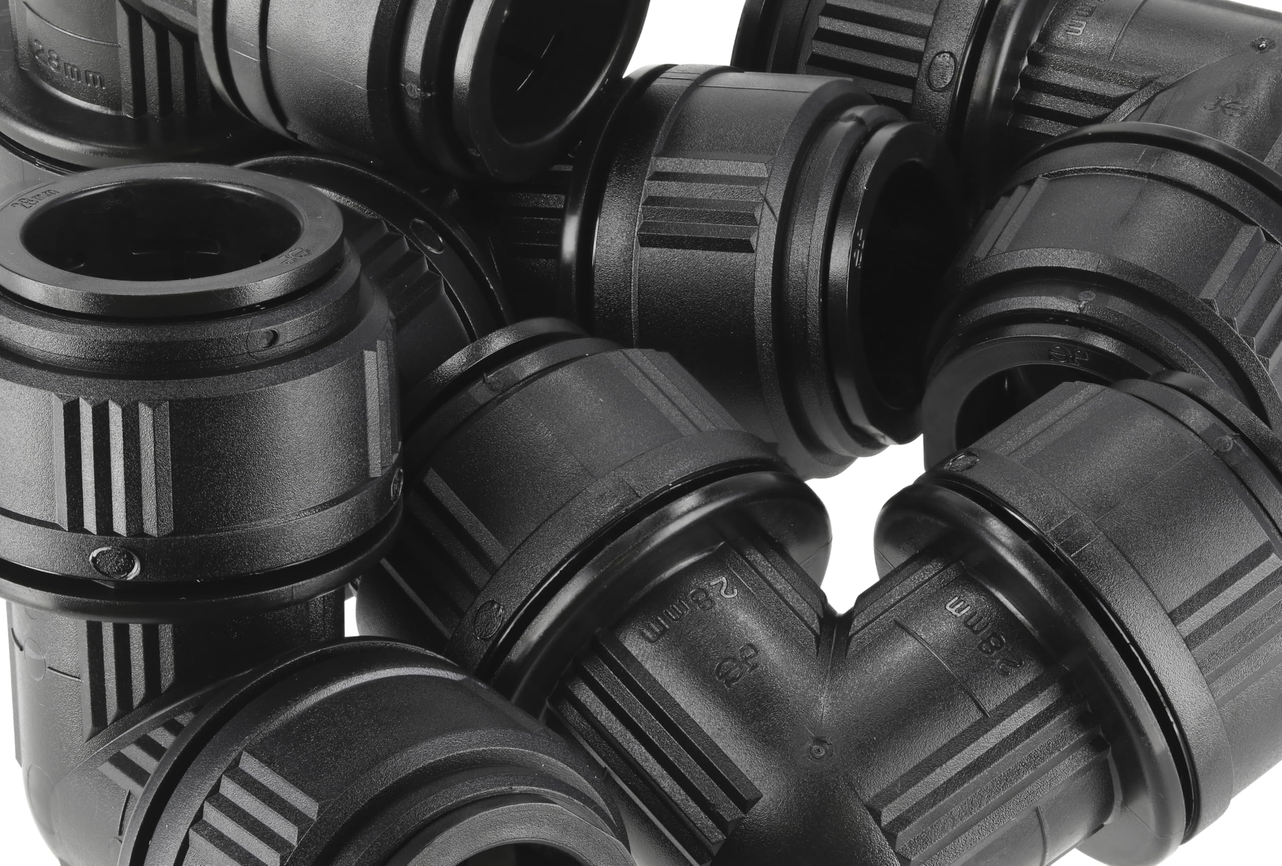 Sealey CAS28EE 28mm Equal Elbow - Pack of 5