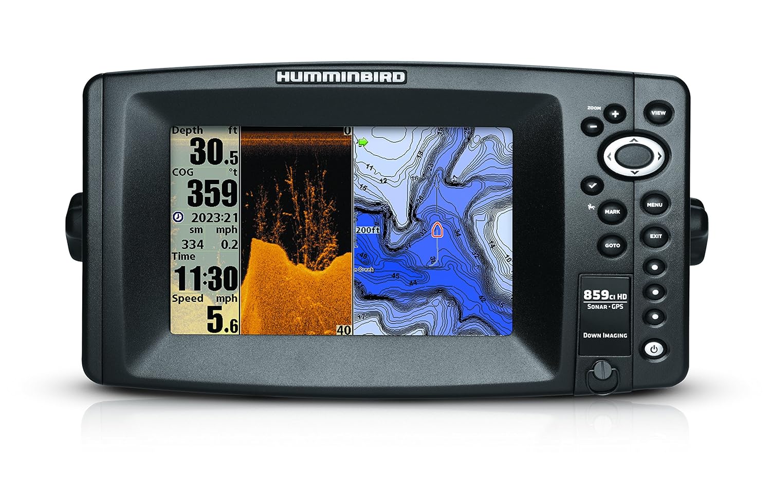 Humminbird 4091401 859ci HD DI Combo Color Fish Finder with Down