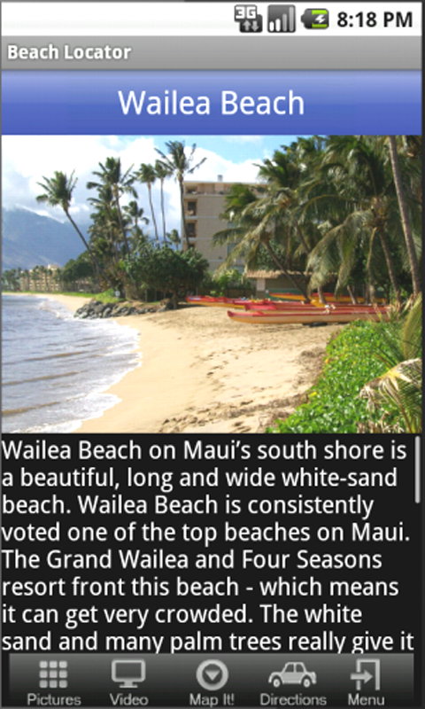 Beach Locator Pro South Maui - Thumbnail 3