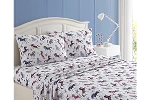 Kute Kids Super Soft Sheet Set - Includes Pillowcase(s); Available in Twin, Full & Queen Size (Queen, Glitter Unicorn)