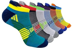 BIOAUM Cushioned Men's Ankle Socks Size 10-13, 6 Pairs Cotton Athletic Sport Breathable Low Cut Socks for Running