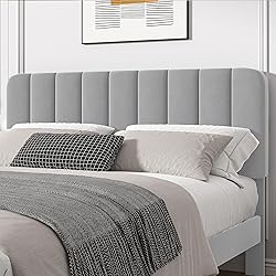 VECELO Queen Size Bed Frame with Upholstered